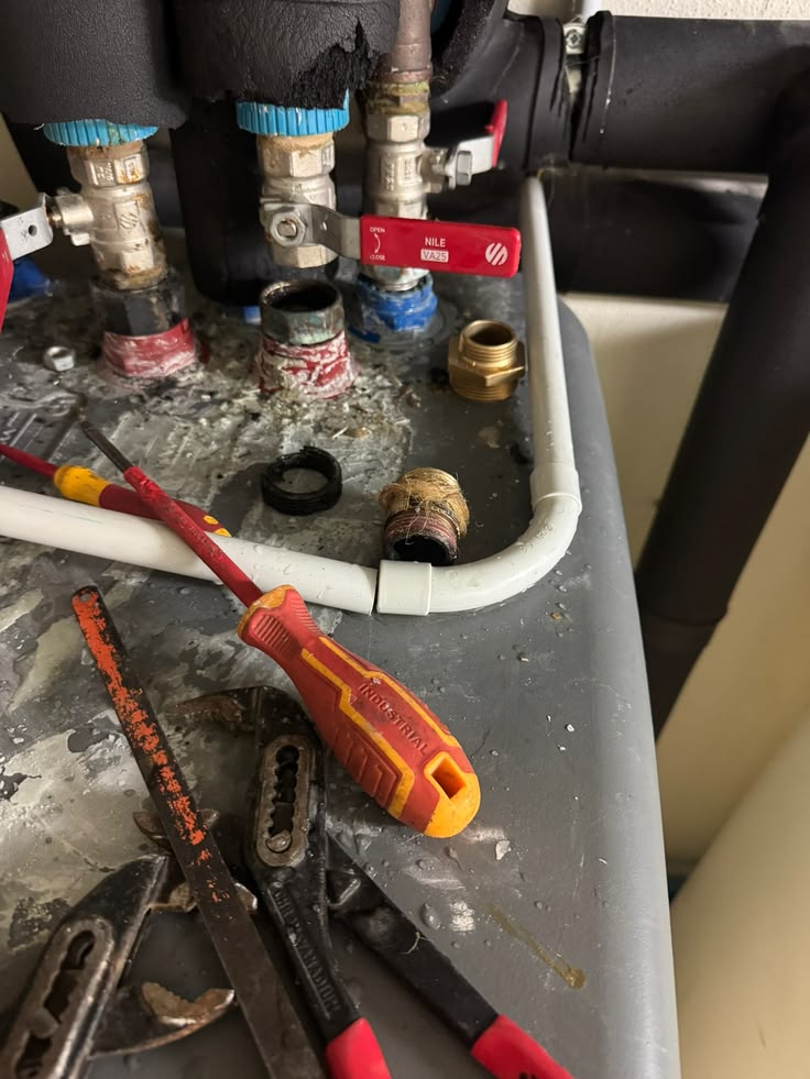 Professional plumbing tools